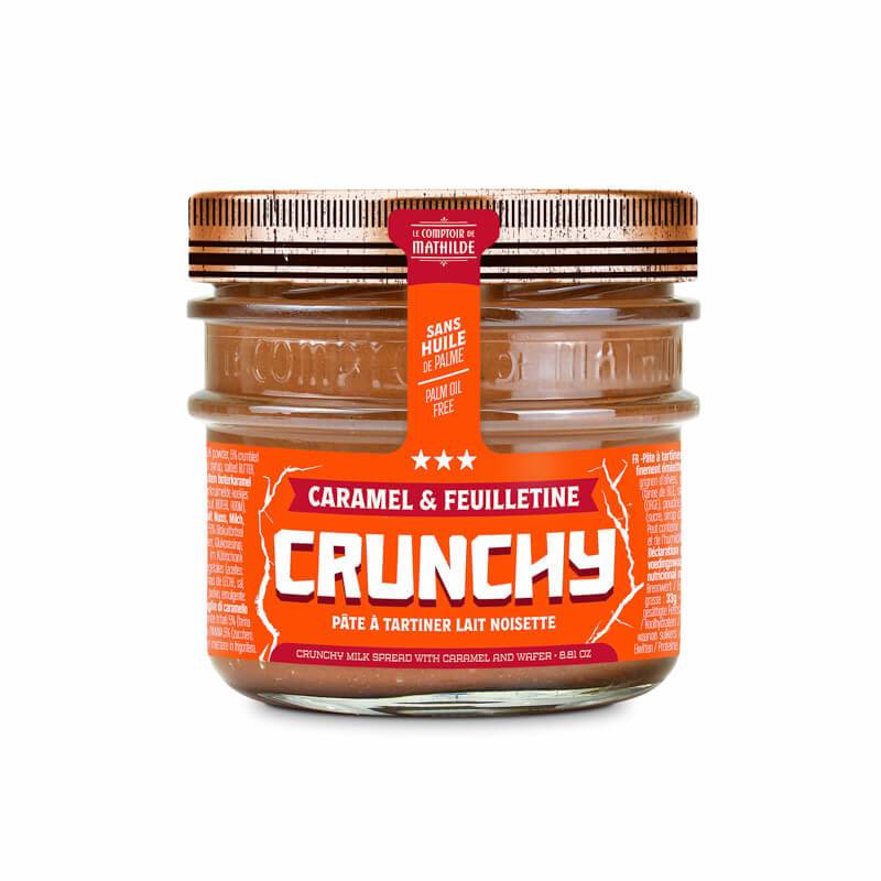 Pâte A Tartiner Crunchy Lait Caramel & Feuilletine 250g